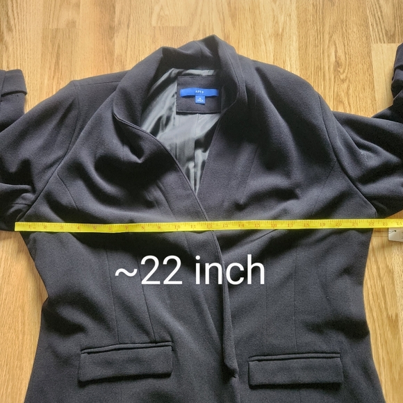 NWT Apt 9 Elegant Black Women's Blazer - Picture 11 of 11